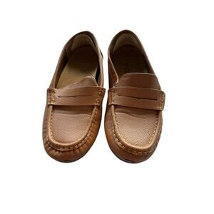 Womens Loafers Size 9W American Exchange Brown Slip On Casual Everyday Wear